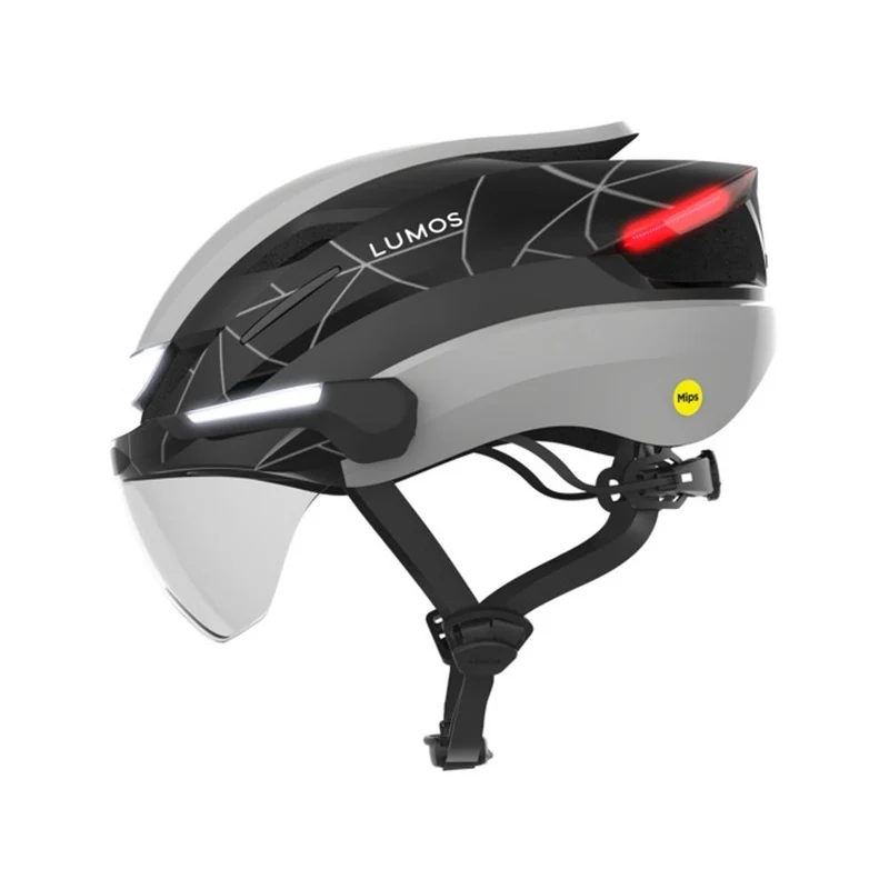 Lumos Ultra E-Bike Mips Visor Lunar Mesh 54-61 cm