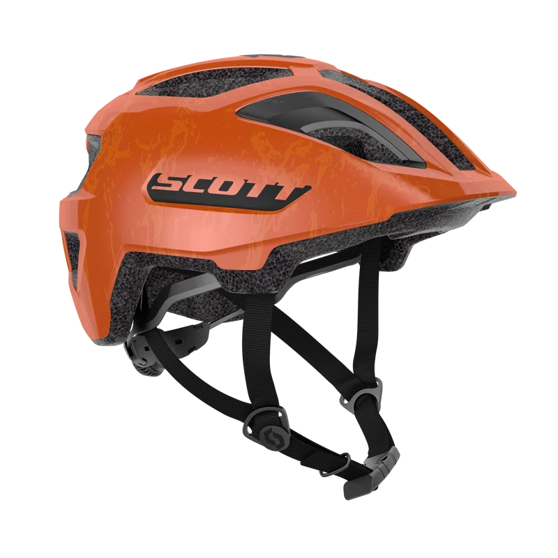 Scott Spunto Junior Fire Orange mit LED Rücklicht 50-56 cm