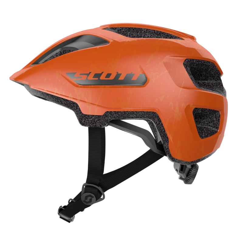 Scott Spunto Junior Fire Orange mit LED Rücklicht 50-56 cm