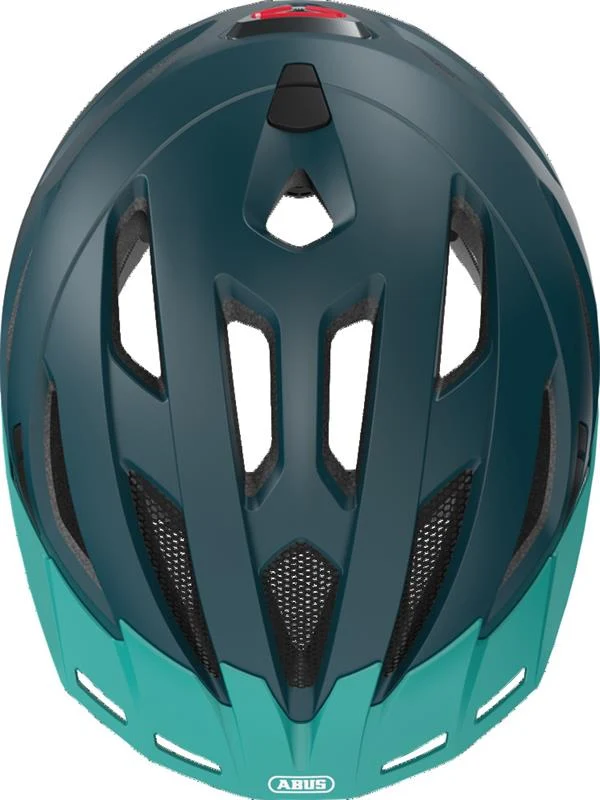 Abus Urban-I 3.0 Core Green mit LED Rücklicht
