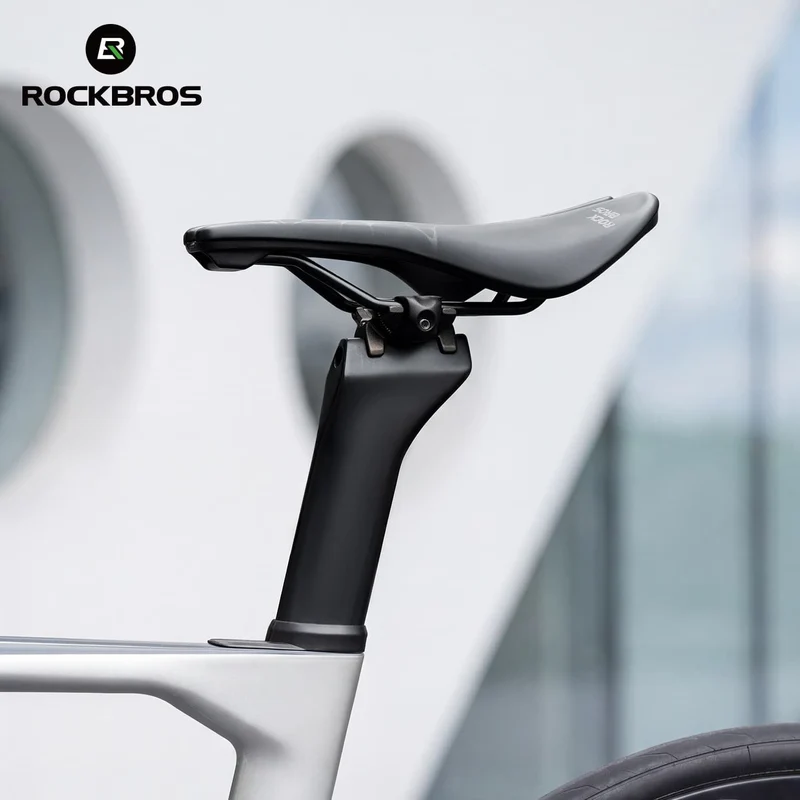 Sport-Fahrradsattel mit ergonomischem Design und Cr-Mo-Gestell