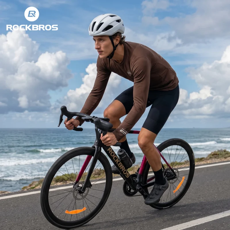 Herren-Radtrikot aus Merinowolle und Tencel