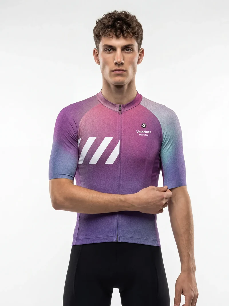 Herren-Radtrikot Aura Fade