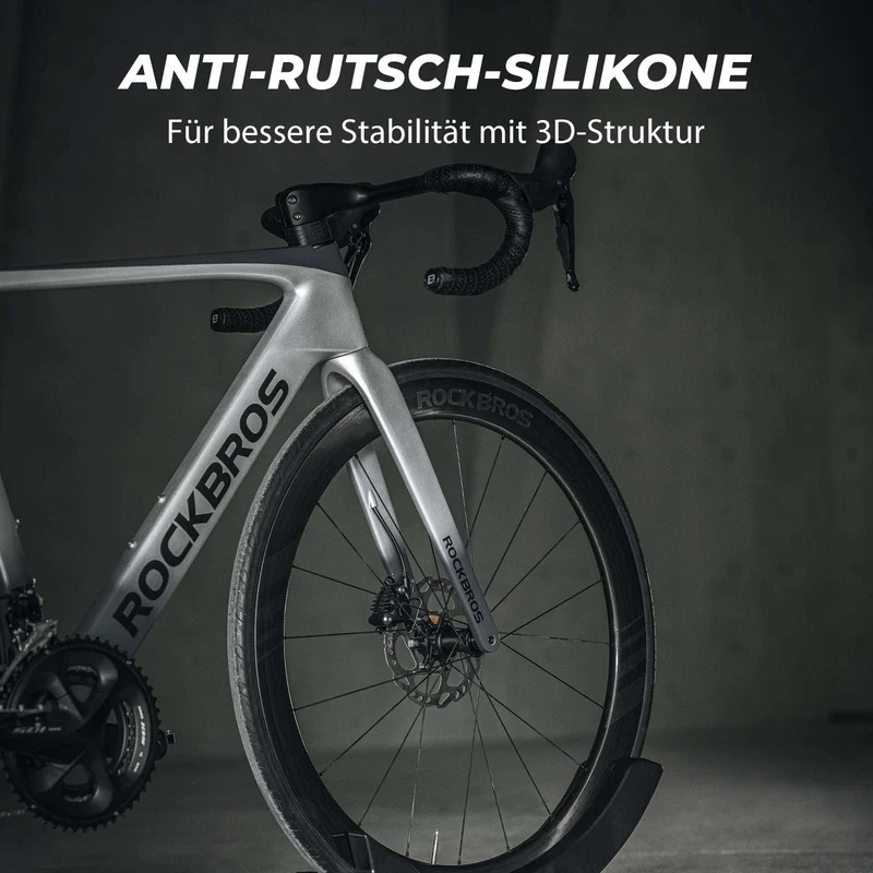 ROCKBROS Fahrrad Parkständer, verstellbare Fahrradständer für 26–80 mm