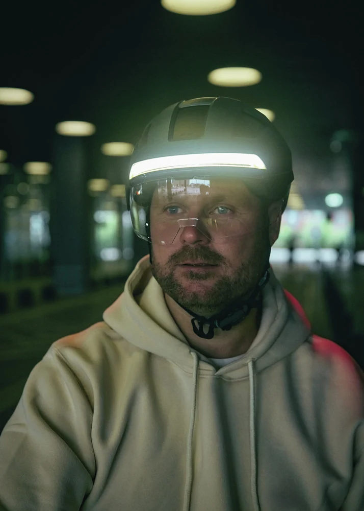 Abus Visor Clear Hyp-E + BL.ACE S/M