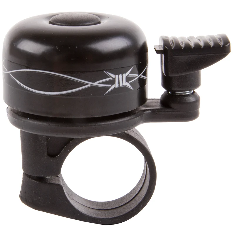 Glocke (Mini-Bell), schwarz Stacheldraht