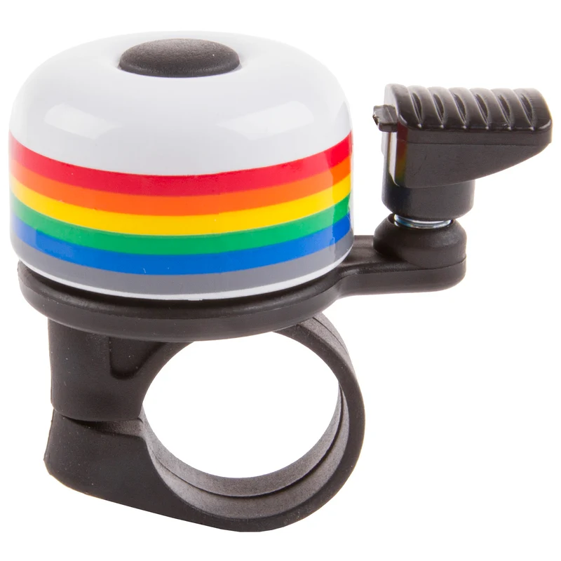 Glocke (Mini-Bell), weiß Regenbogen