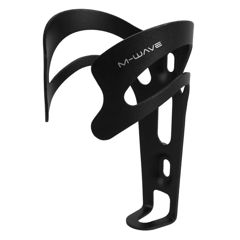 Flaschenhalter Alu schwarz für Fahrräder mit Befestigungsschrauben