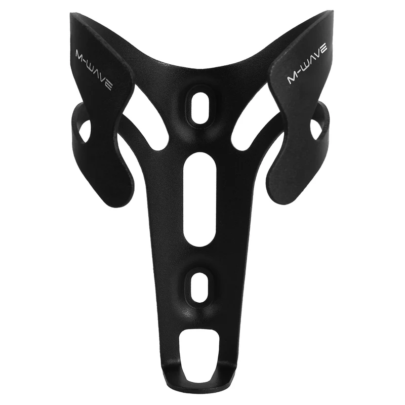 Flaschenhalter Alu schwarz für Fahrräder mit Befestigungsschrauben