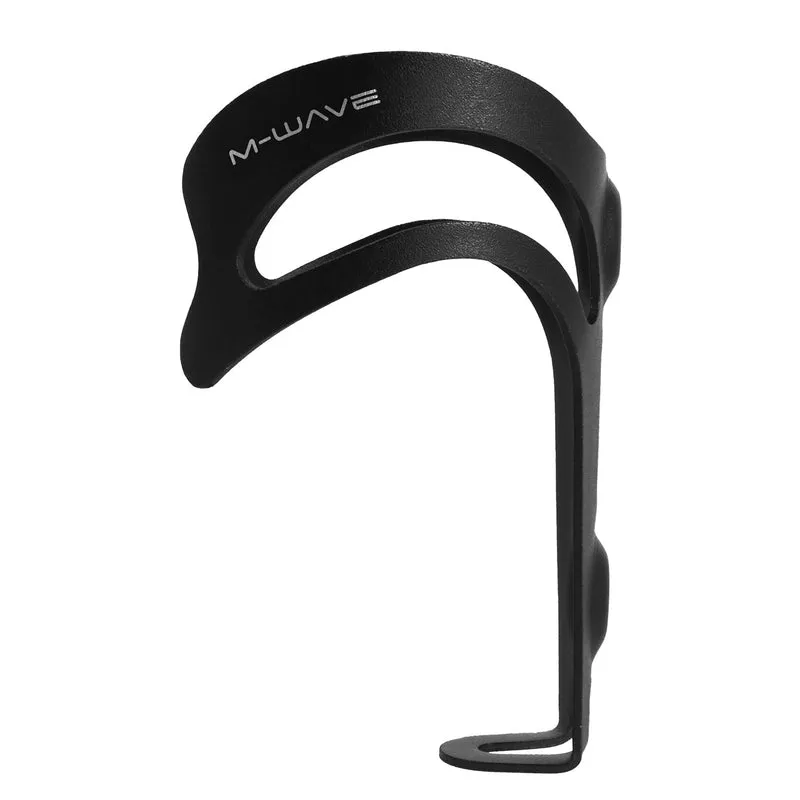 Flaschenhalter Alu schwarz für Fahrräder mit Befestigungsschrauben