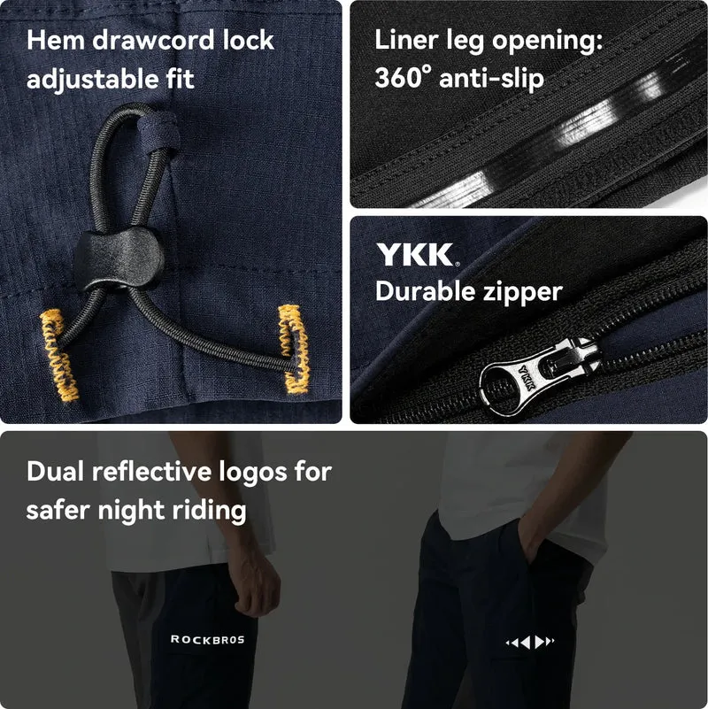 Fahrradhose Herren mit Integriertem Polster