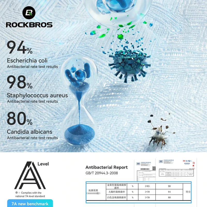 7A Antibakterielle Fahrradsocken 2 Paar