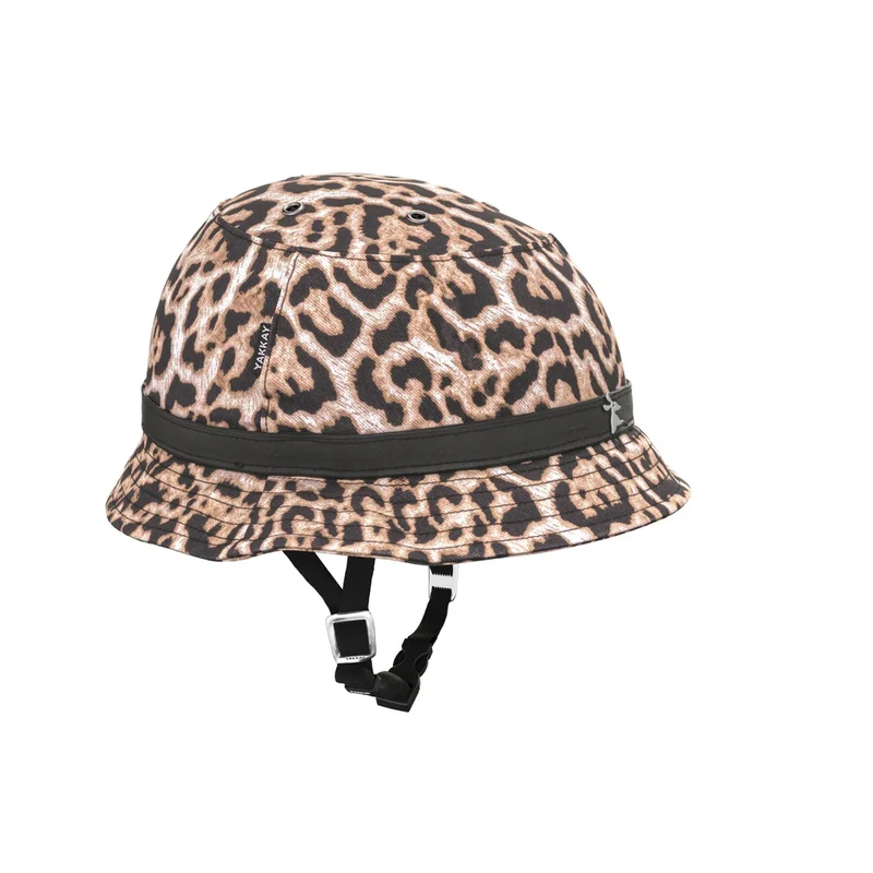 Yakkay Smart Two Helmet Black + Yakkay Tokyo Feline Flair