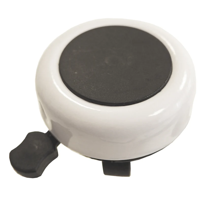Glocke, 56 mm, klassischer Trillerklang, weiß