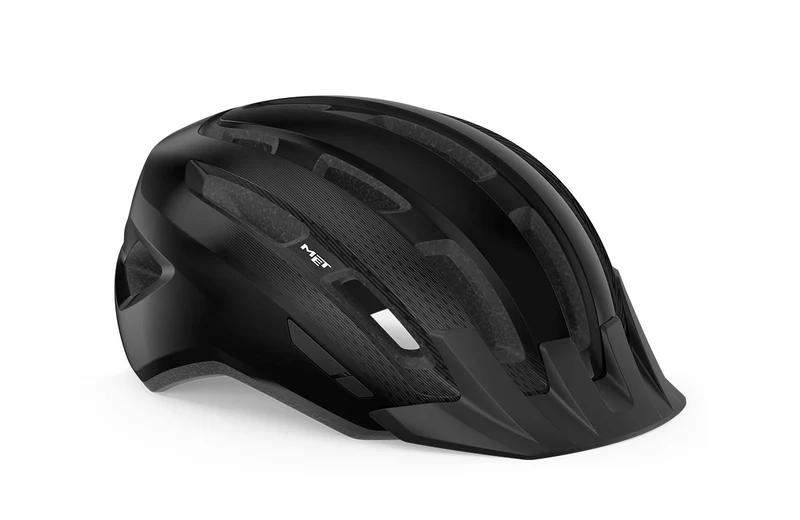 Met Downtown Mips Black Glossy