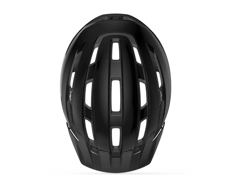 Met Downtown Mips Black Glossy