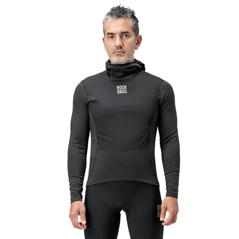 Herren Winter Radsport Thermounterwäsche Langarm