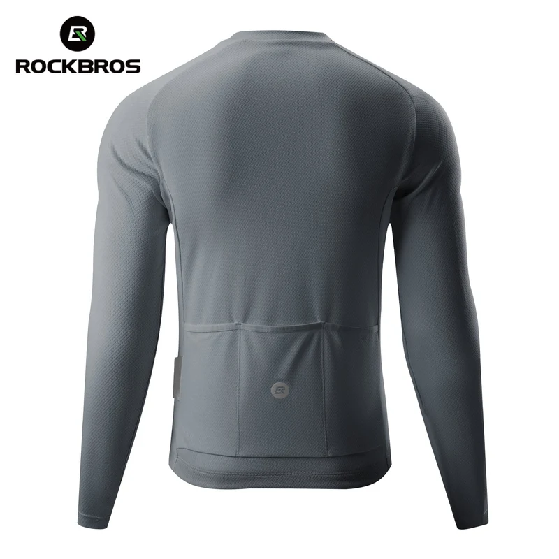 Fahrradtrikot Langarm mit kurzem Frontreißverschluss - Modell YDCX011