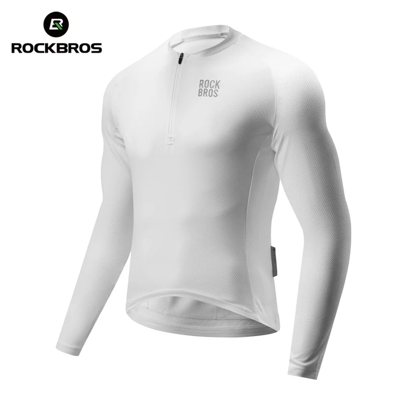 Fahrradtrikot Langarm mit kurzem Frontreißverschluss - Modell YDCX011