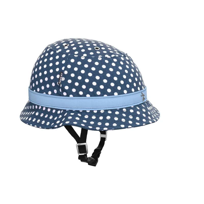 Yakkay Smart Two Helmet Black + Yakkay Tokyo Skyline Dots