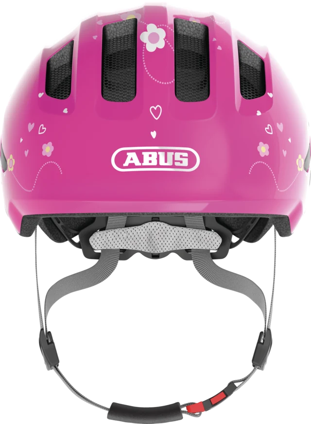 ABUS - Smiley 3.0 pink butterfly shiny Gr.S