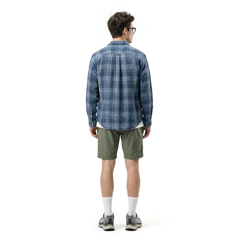 Herren Sommer Shorts Army Grün