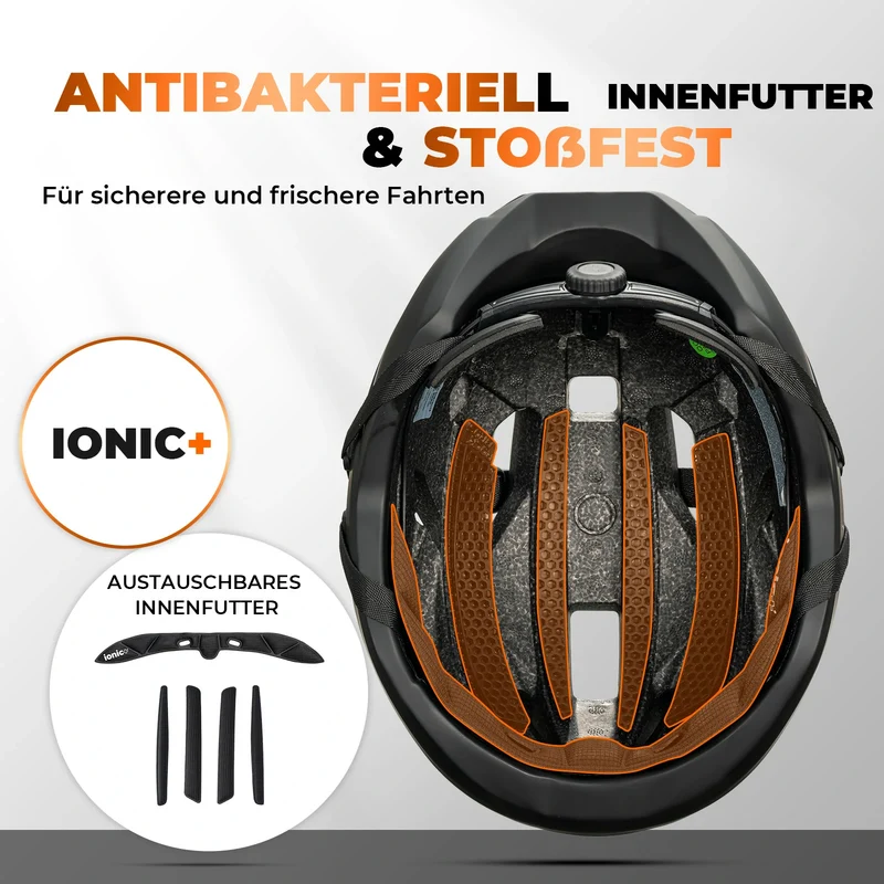 Fahrradhelm mit Magnetverschluss –54-60CM