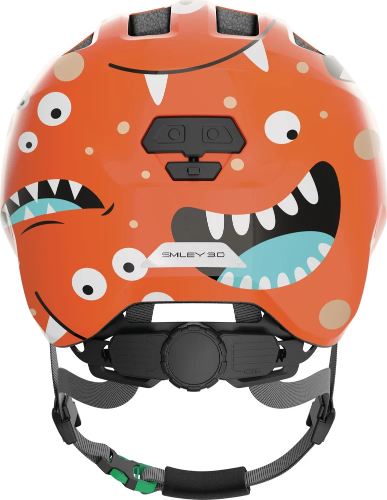 Abus Smiley 3.0 Orange Monster Grønt spænde