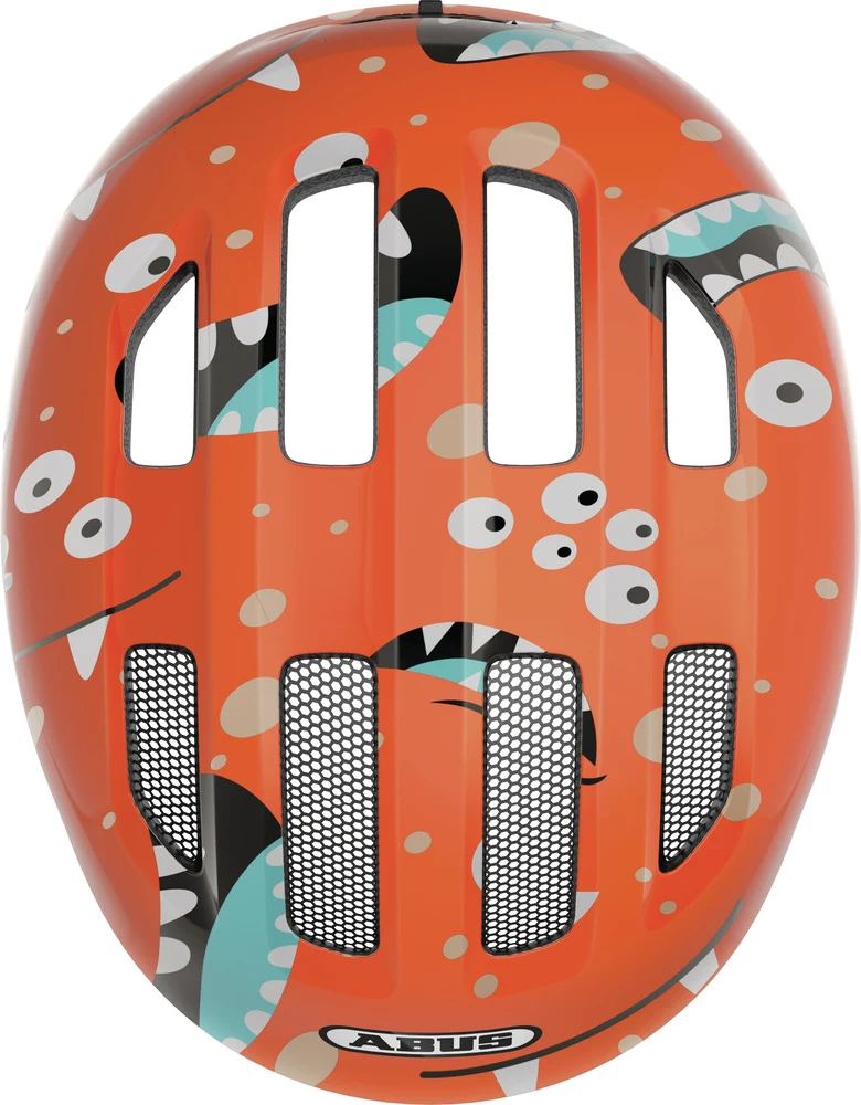 Abus Smiley 3.0 Orange Monster Grønt spænde