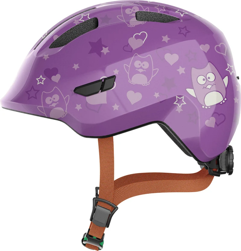 Abus Smiley 3.0 Purple Star Grønt spænde