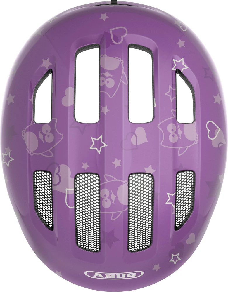 Abus Smiley 3.0 Purple Star Grønt spænde