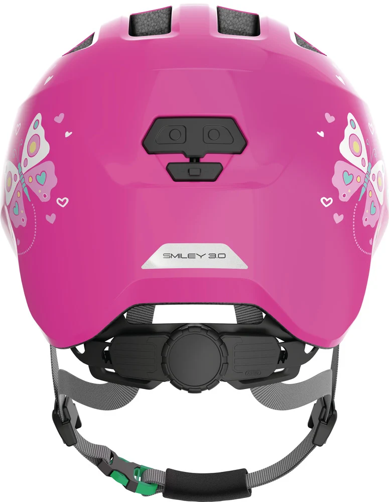 Abus Smiley 3.0 Pink Butterfly Grønt spænde
