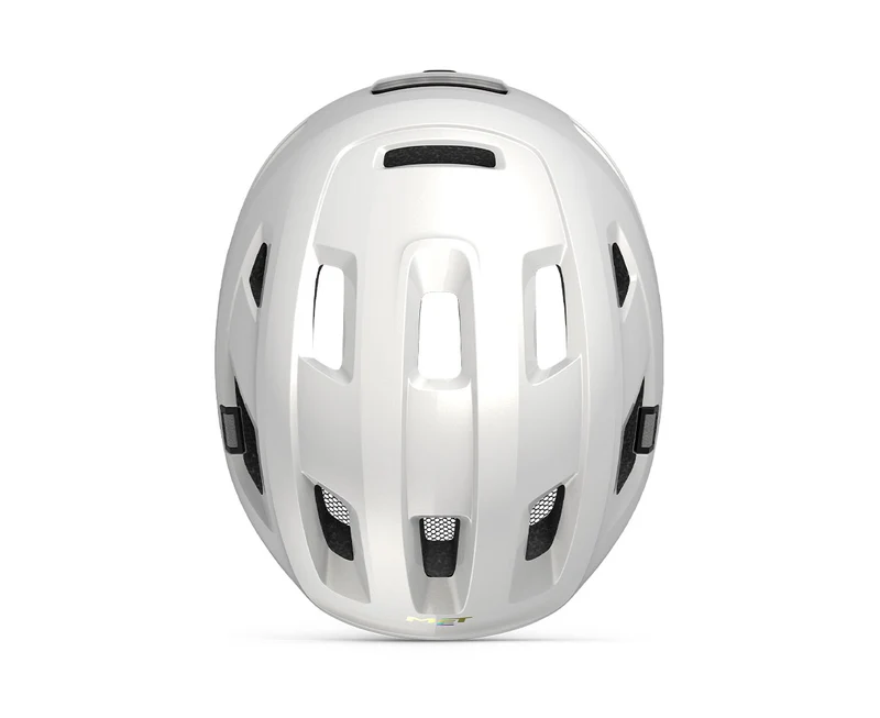 Met E-Mob Mips White Glossy