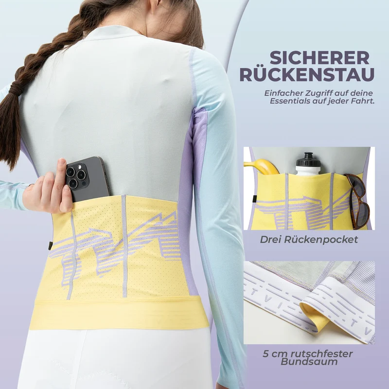 TVI Damen Langarm Radtrikot