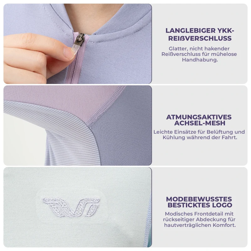 TVI Damen Langarm Radtrikot