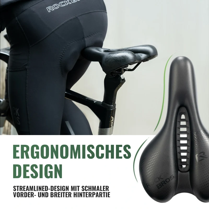 Fahrradsattel Druckentlastend Ergonomisch mit Aussparung