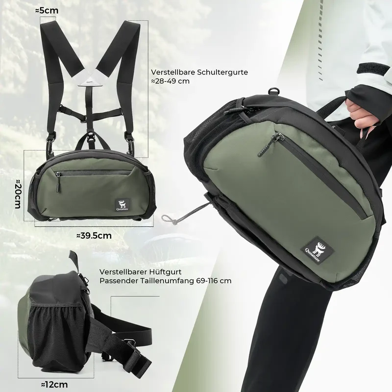 Qunature Leichter Outdoor Rucksack