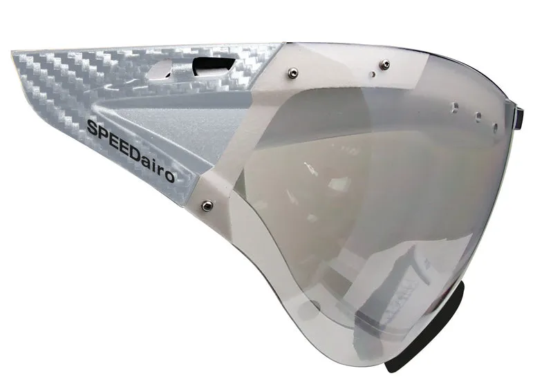Casco Speedmask Carbonic Silver Clear Visier