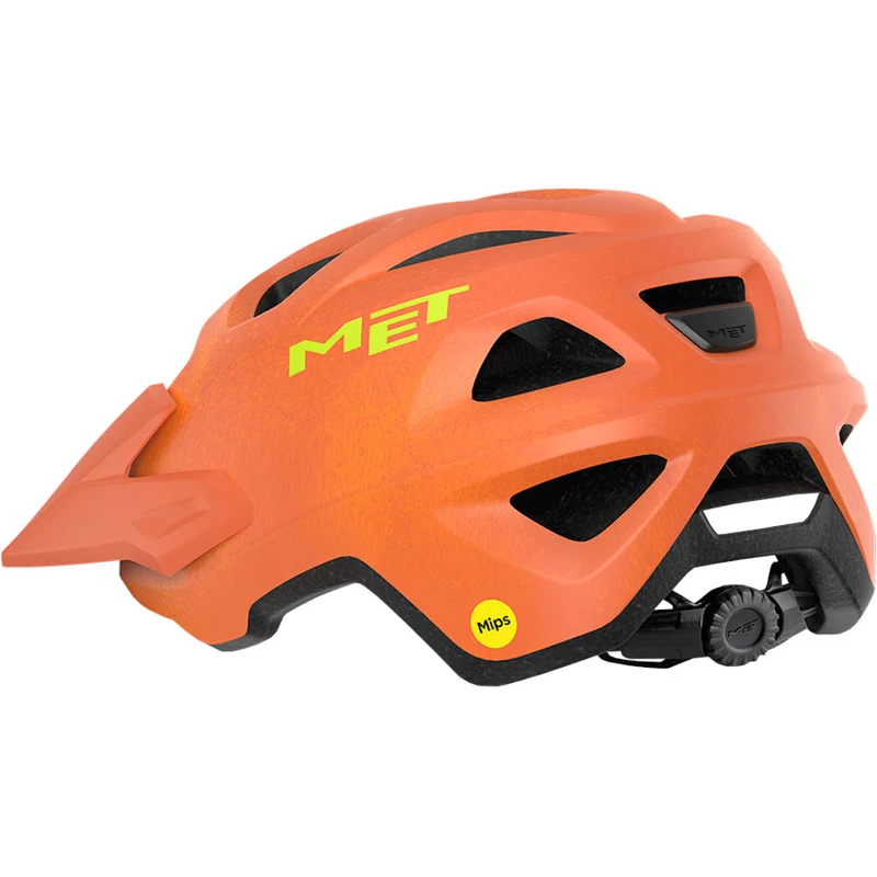 Met Eldar Mips Orange Matt Youth 52/57 cm