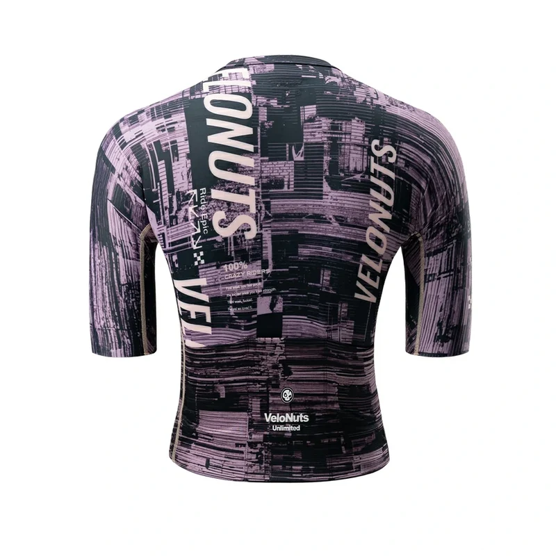 Velonuts Ultra Short Damen Radtrikot Kurzarm Lila