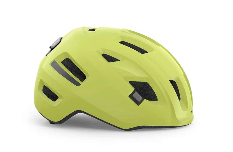 Met E-Mob Mips Lime Glossy