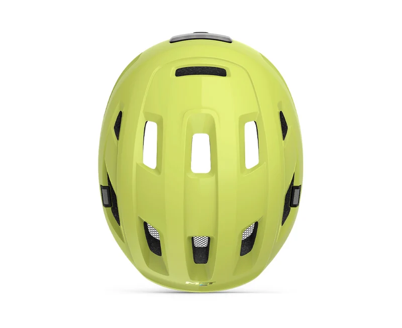Met E-Mob Mips Lime Glossy