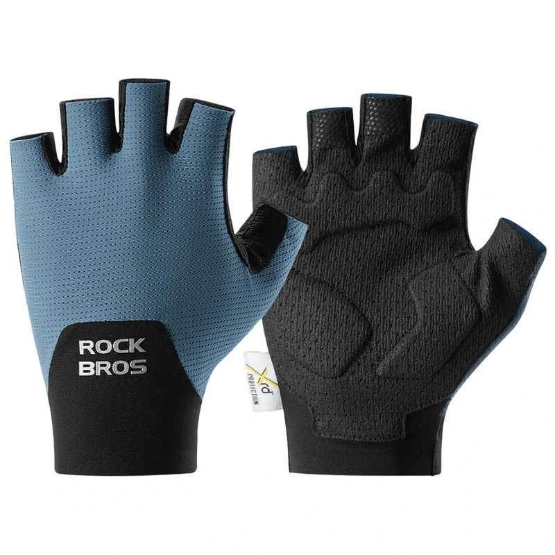 Halbfinger Fahrradhandschuhe mit PORON XRD Polster