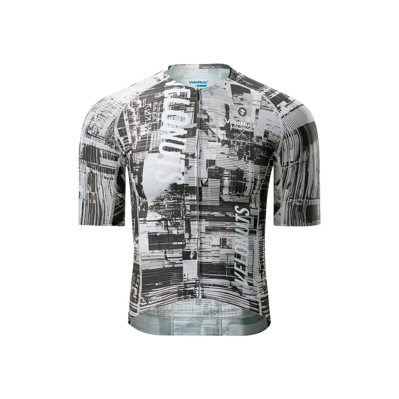 Velonuts Ultra Short Herren Radtrikot Kurzarm Grau