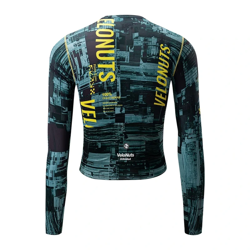 Velonuts Ultra Short Damen Radtrikot Langarm Grün
