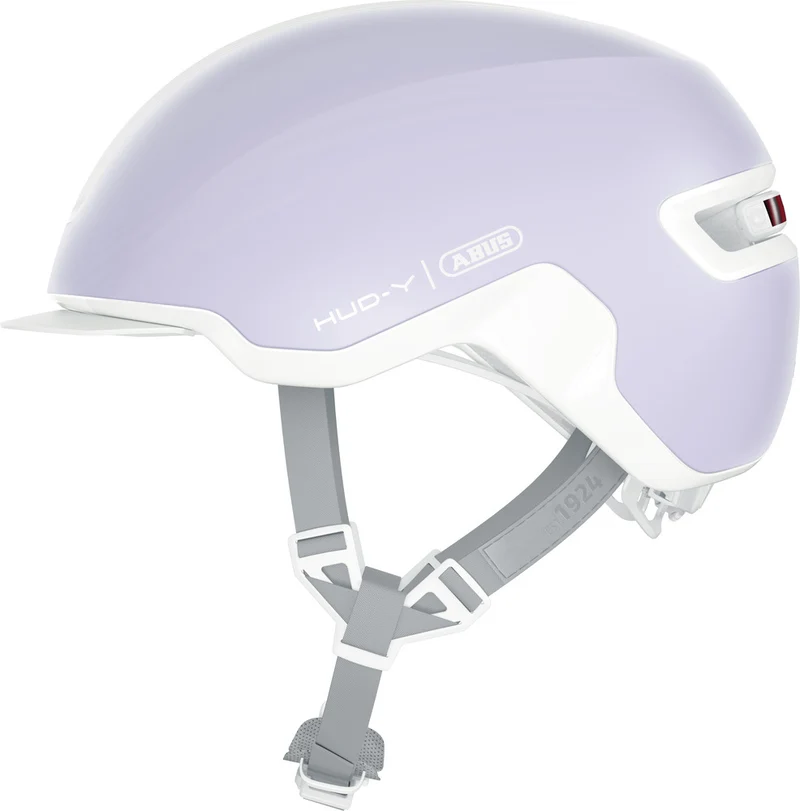 Abus Hud-Y Pure Lavender LED Rücklicht