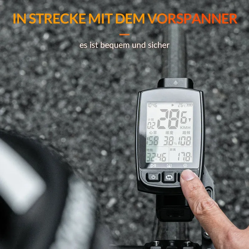 Fahrradcomputer Halterung für 31,8 mm Lenker, Garmin und Bryton