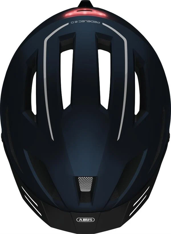 Abus Pedelec 2.0 Midnight Blue mit LED Rücklicht