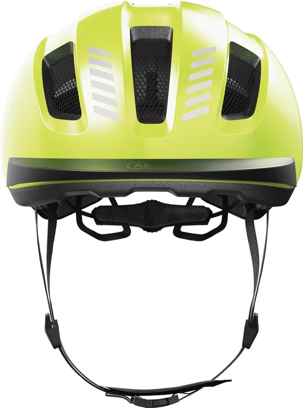 Abus Purl-Y Ace Signal Yellow E-Bike Helm LED