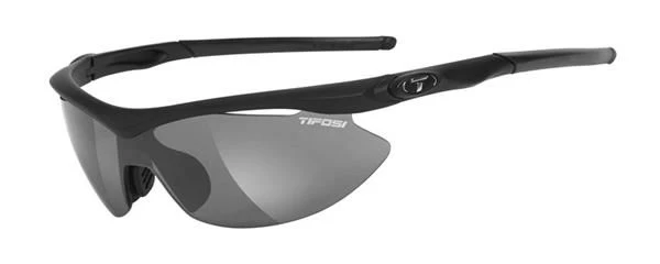 Tifosi Slip Matt Black Smoke Red Clear